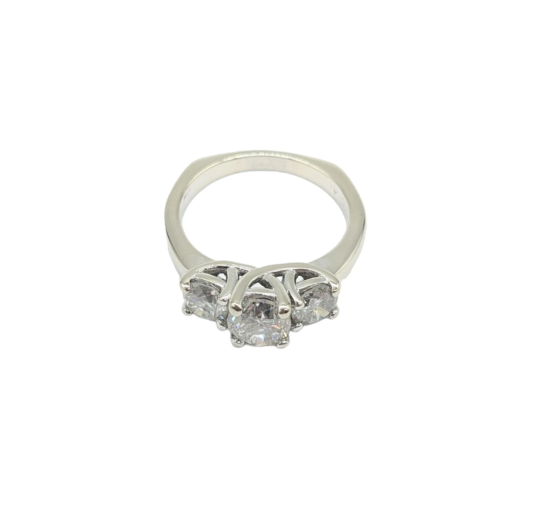 1.50 Carat Diamond 3 Inline Ring