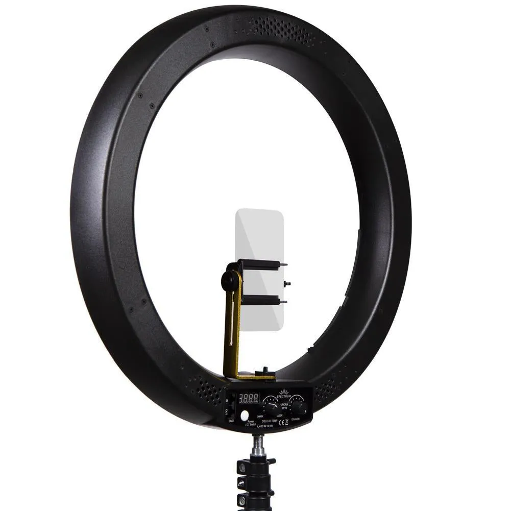 19" Ring Light Make Up & Beauty Pro Softbox Lighting Studio Kit - Gold Luxe II