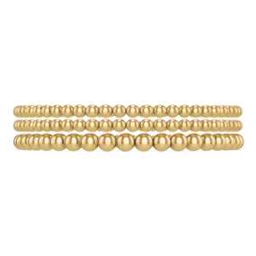 433 Gold Bracelet Stack