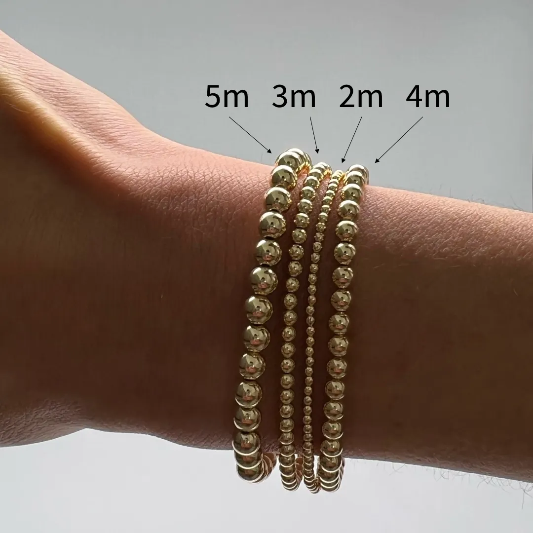 433 Gold Bracelet Stack