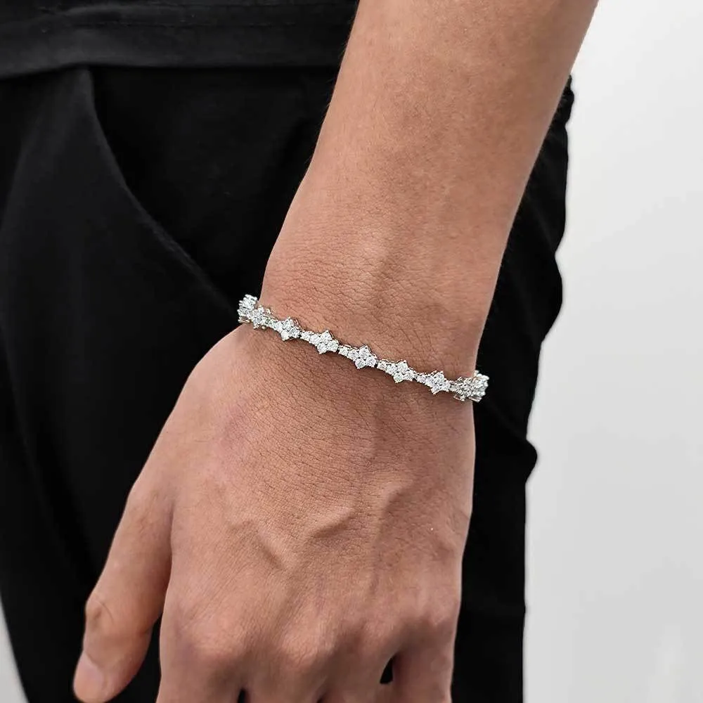 6.5mm Star Link Tennis Bracelet