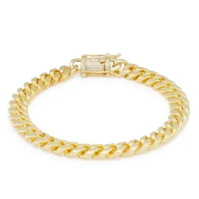 8mm Miami Cuban Link Bracelet