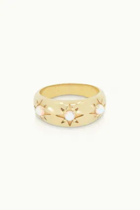 Alina Opal Gold Band