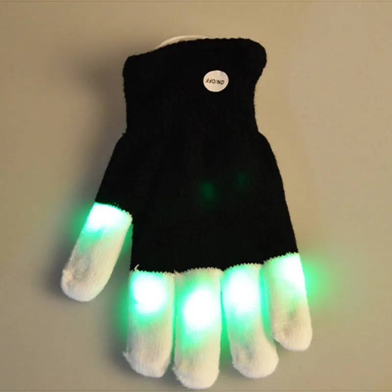 Amazing Winter Flashing LED Gloves