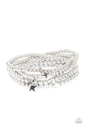 American All-Star Silver Paparazzi Bracelet