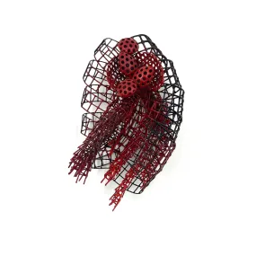 Amir Sheikhvand - Caged Ghermez Brooch