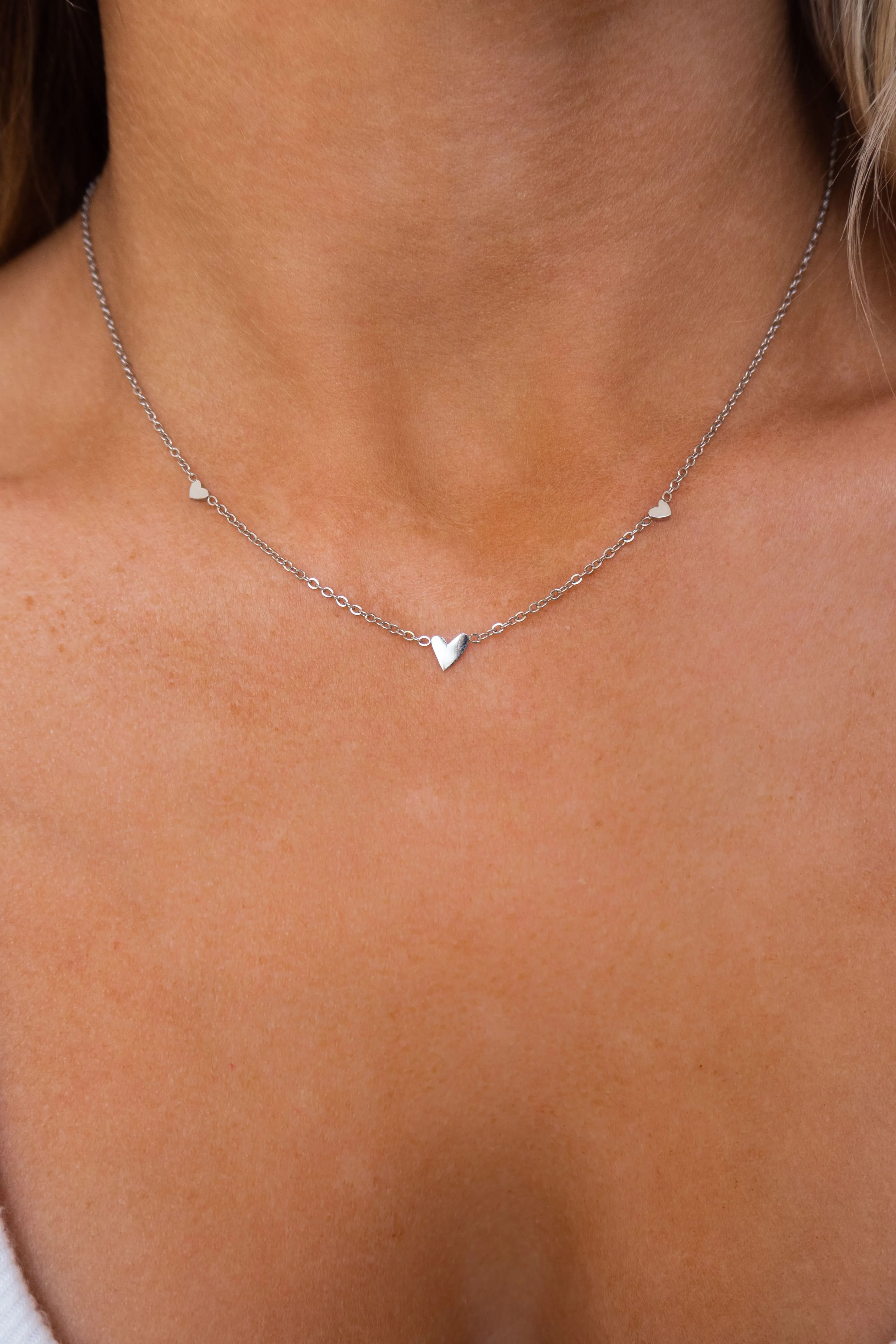 Annie Necklace in Silver