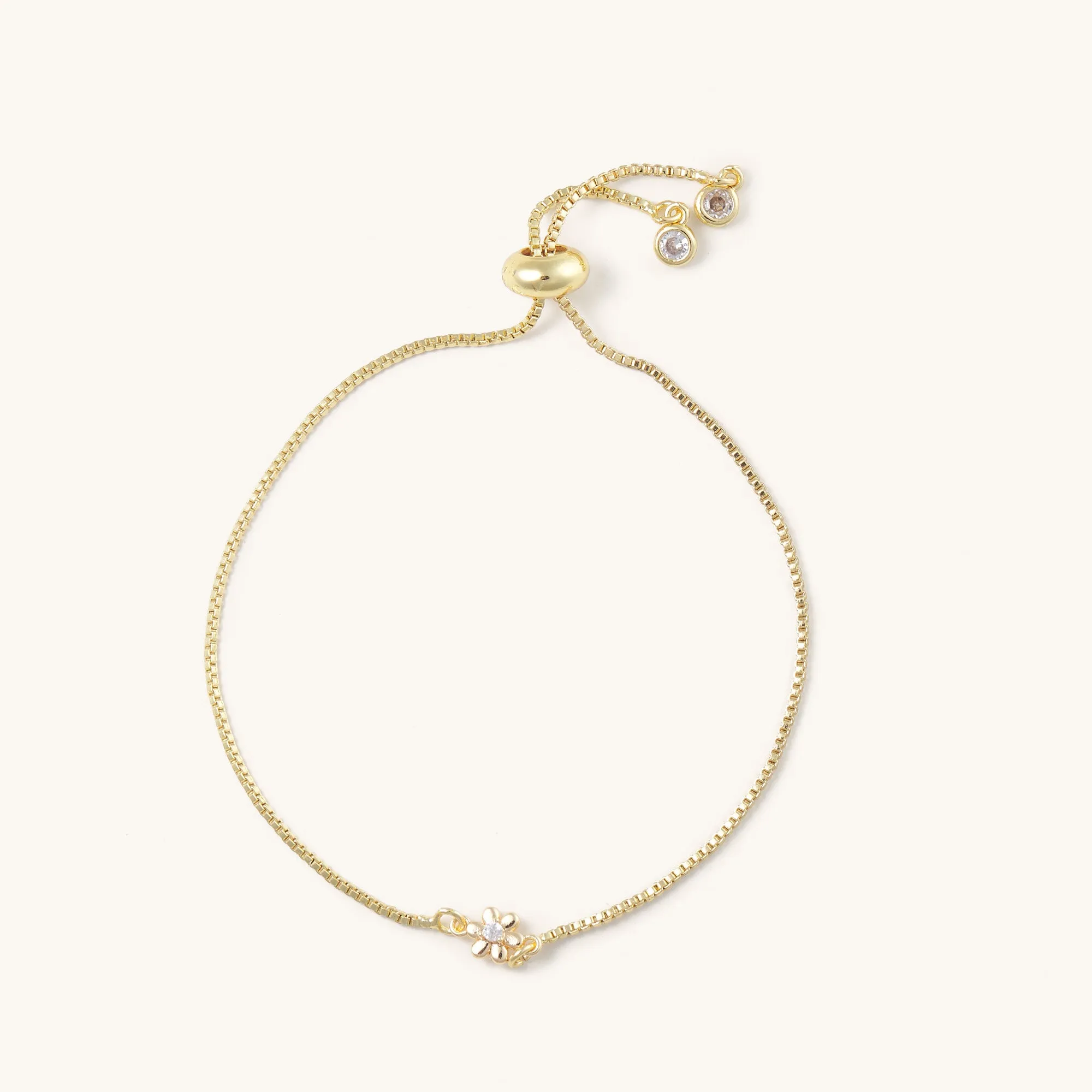 Ari Mini Flower Adjustable Bracelet