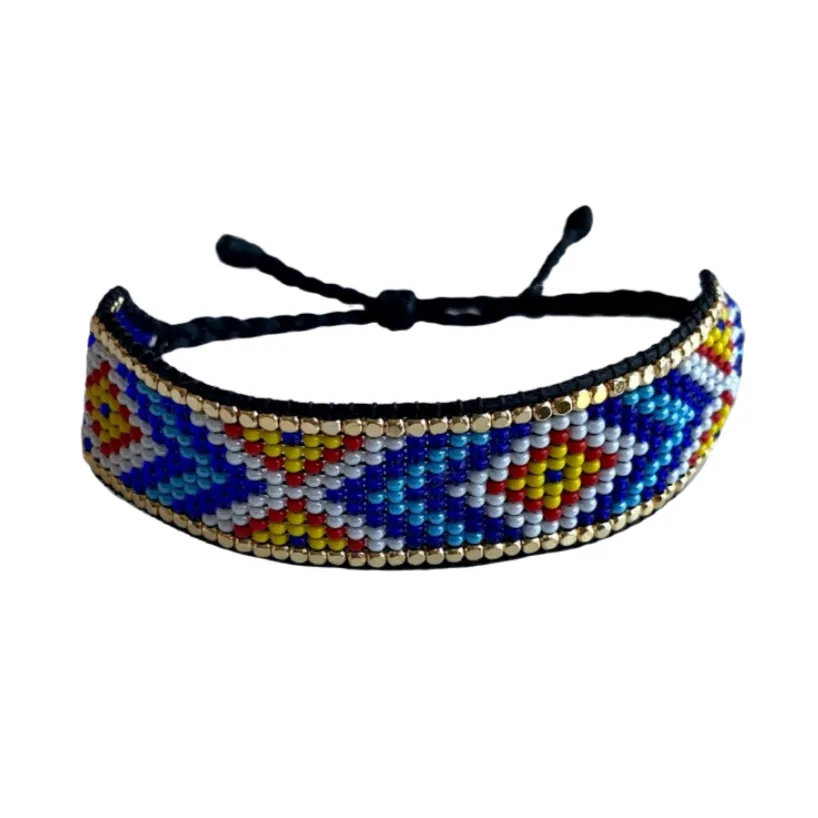 Aztec Beaded Bracelet