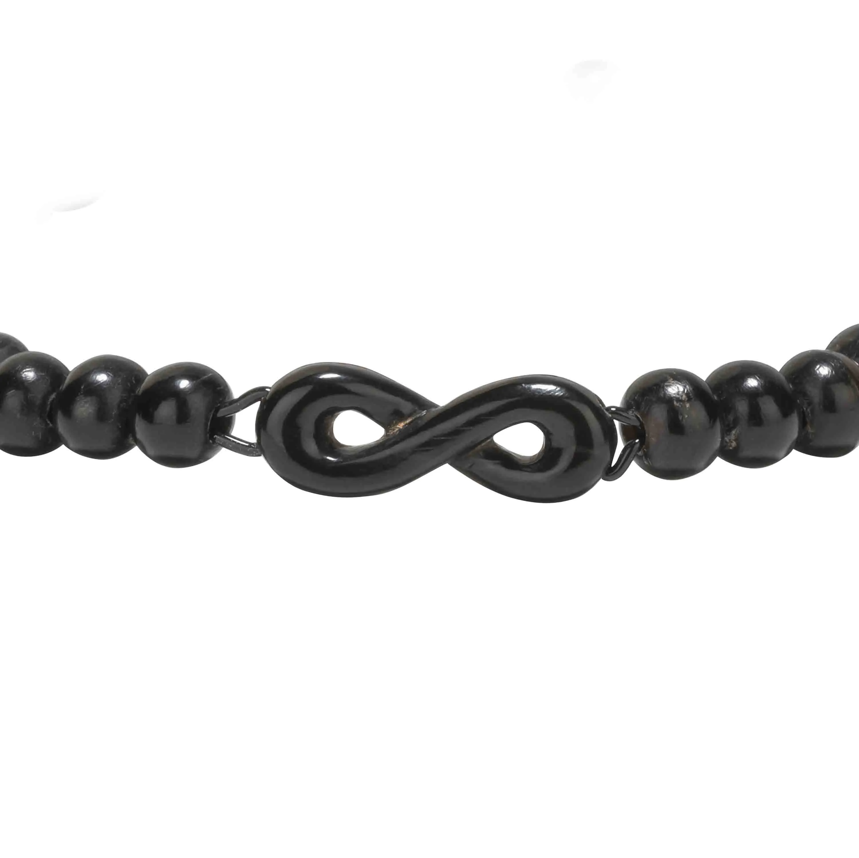 Beaded Infinity Bracelet