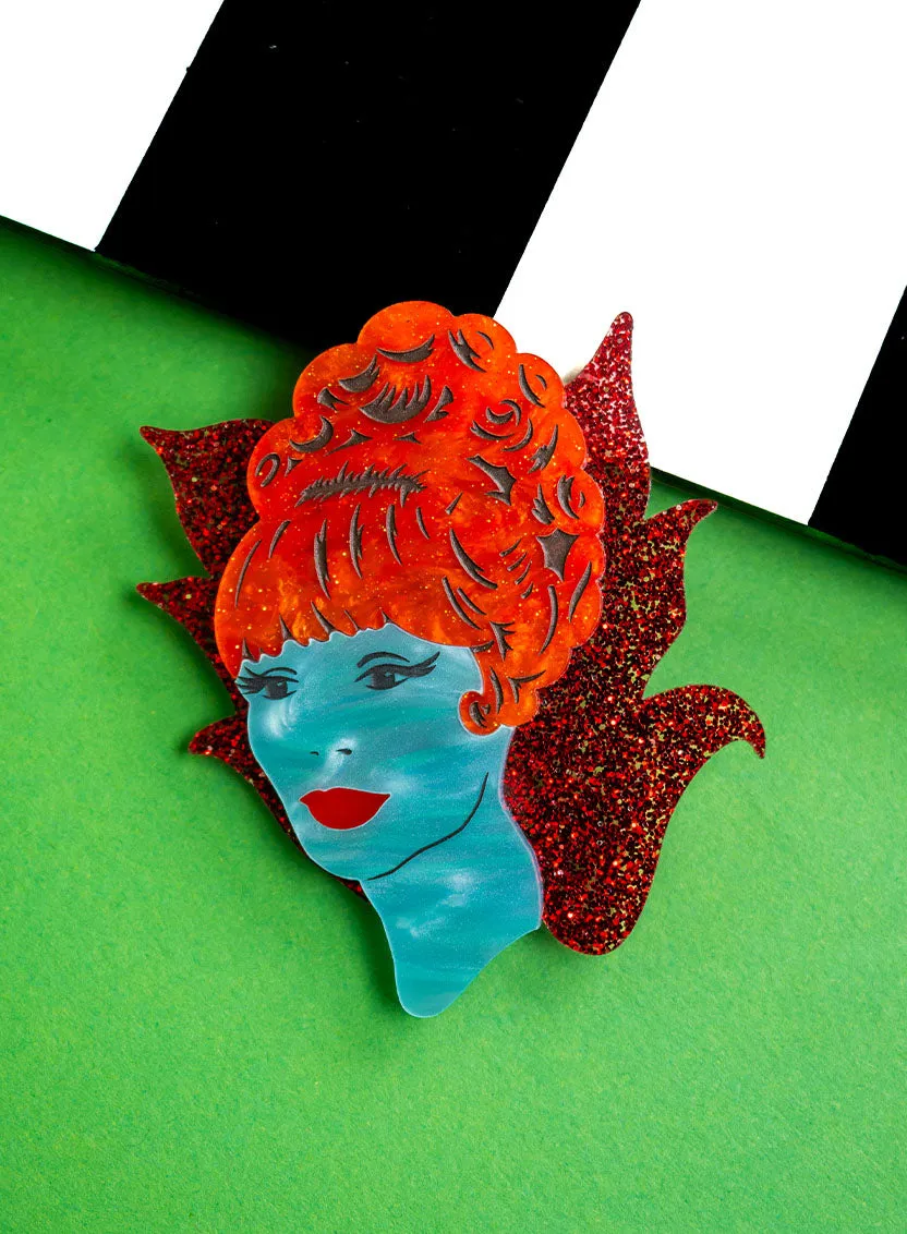 Beetlejuice Miss Argentina Brooch