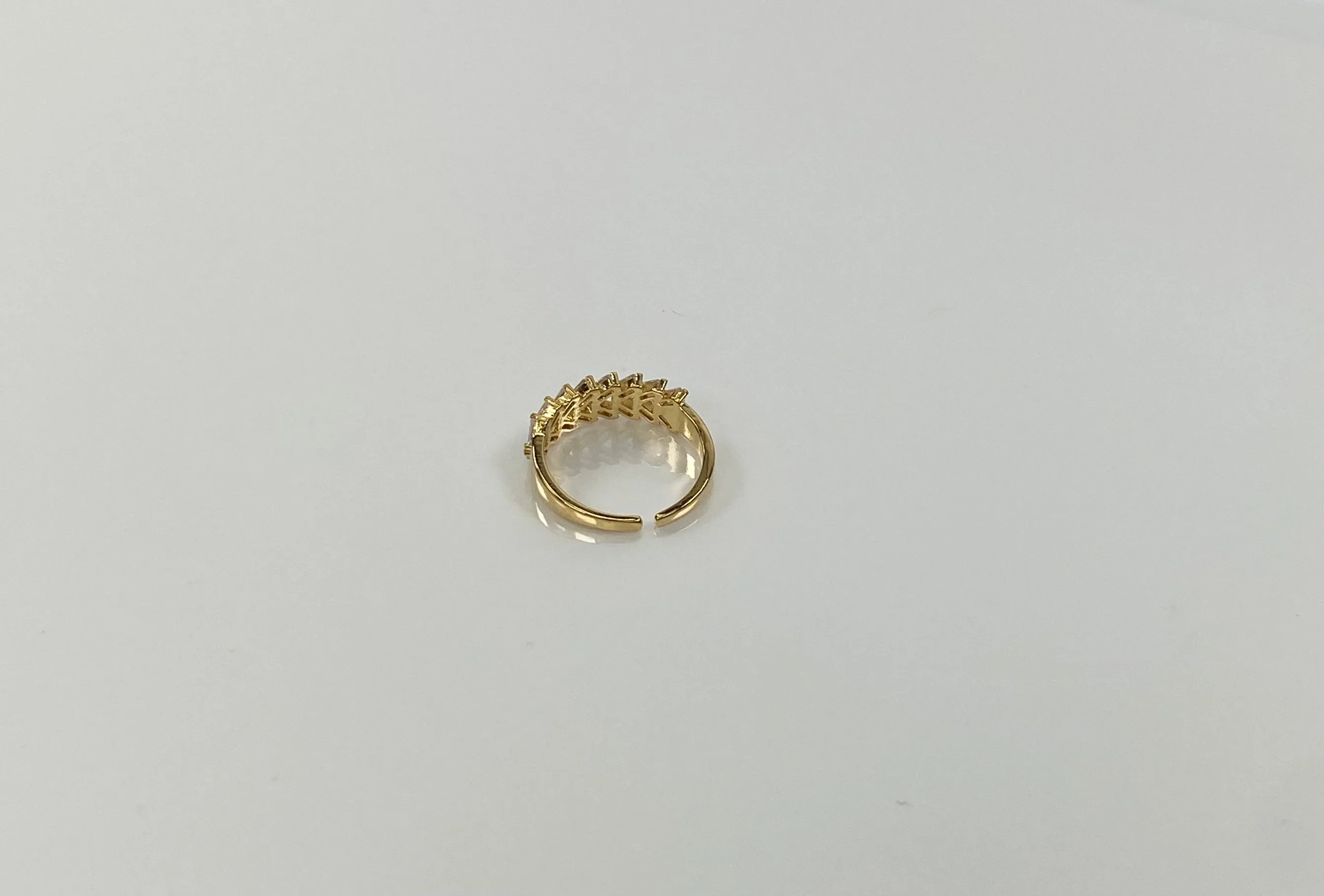 Bentley Baguette Ring 14k Gold