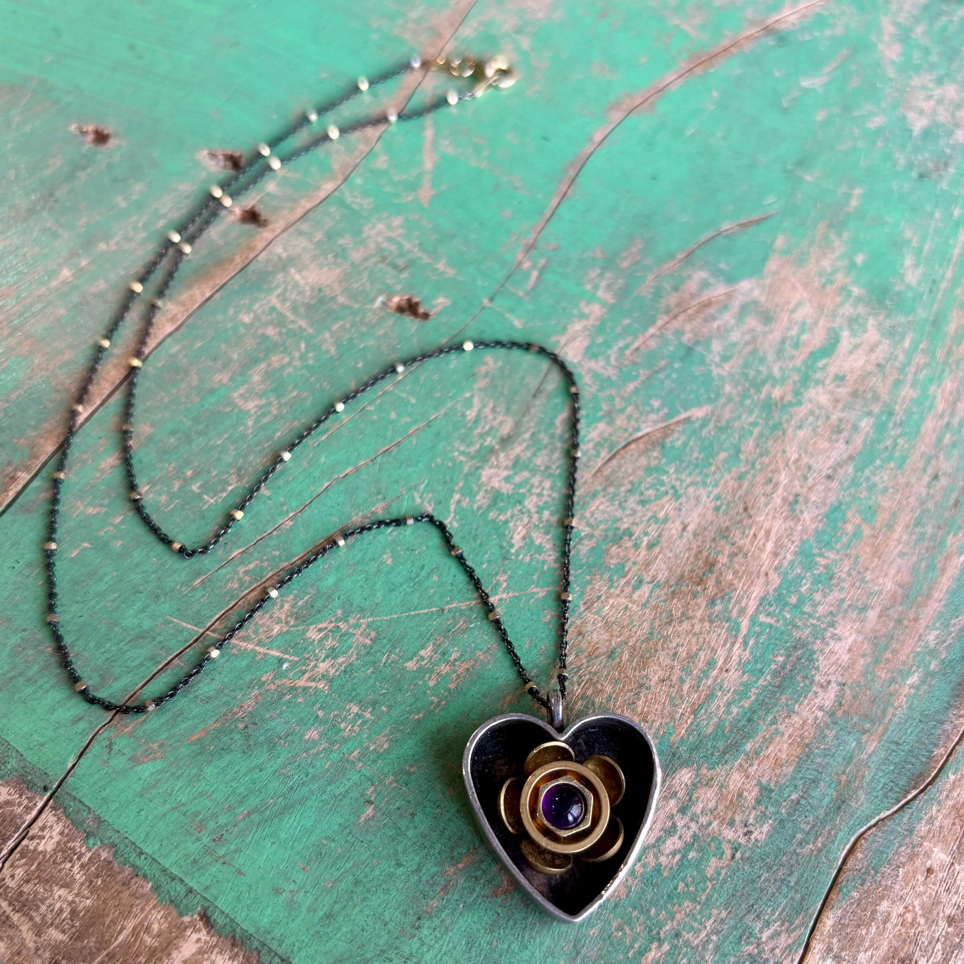 Blooming Heart Necklace