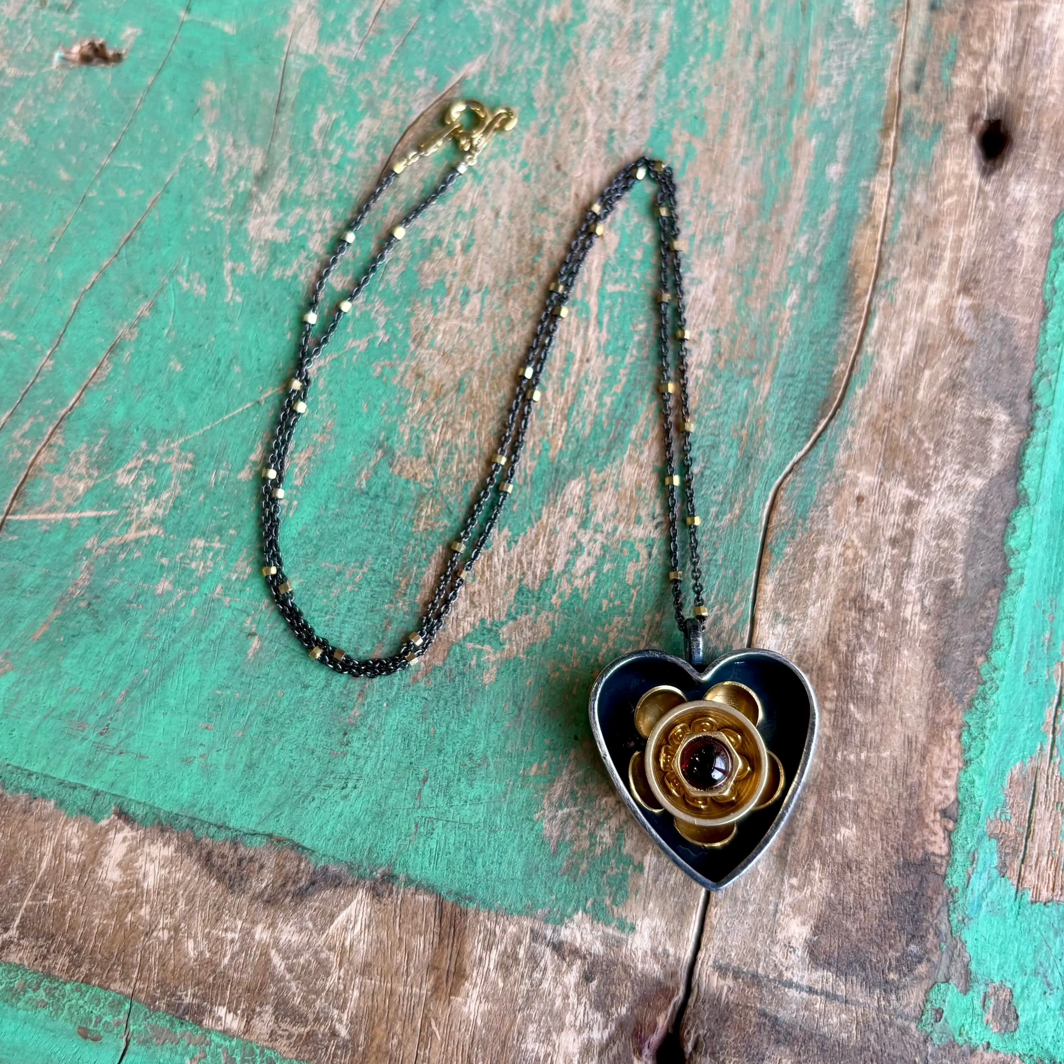 Blooming Heart Necklace