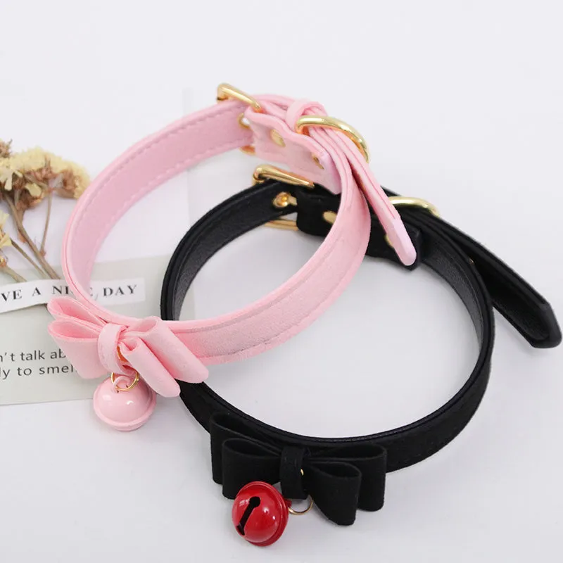 Bowknot Bell Choker