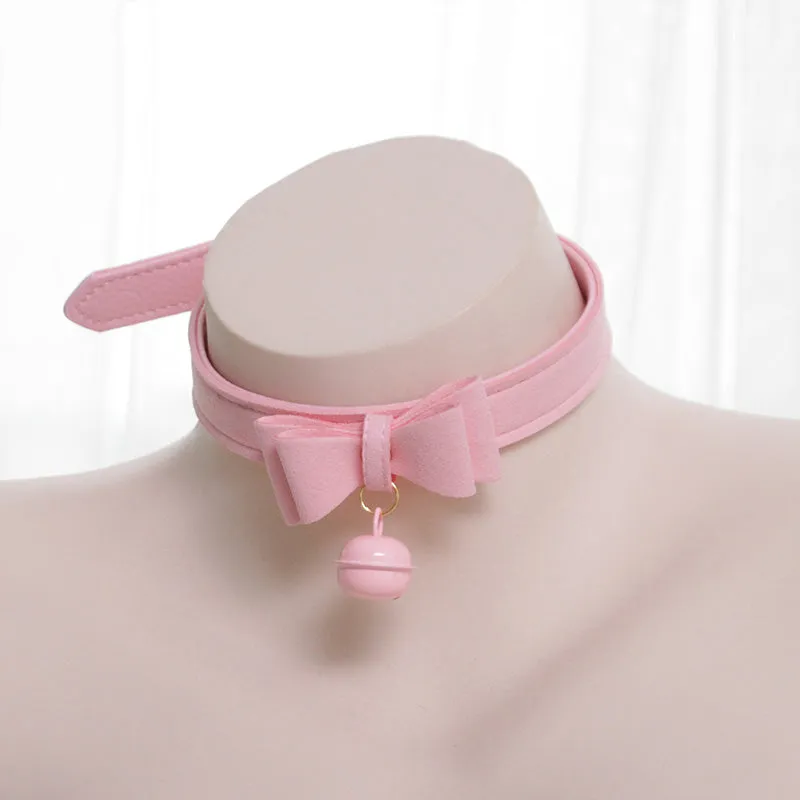 Bowknot Bell Choker