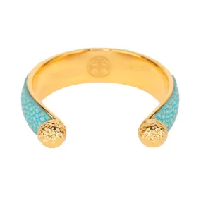 BuDhaGirl Turquoise Jolene Stingray Cuff