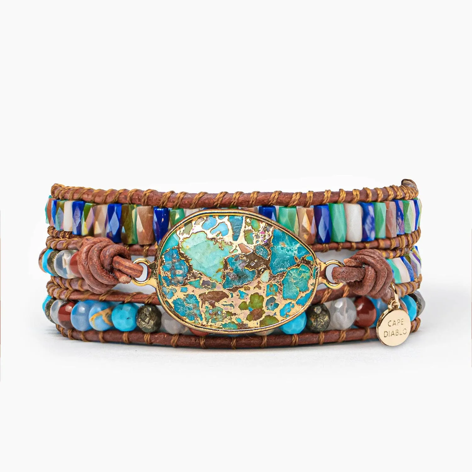 Cape Diablo - Turquoise Lioness Energy Bracelet