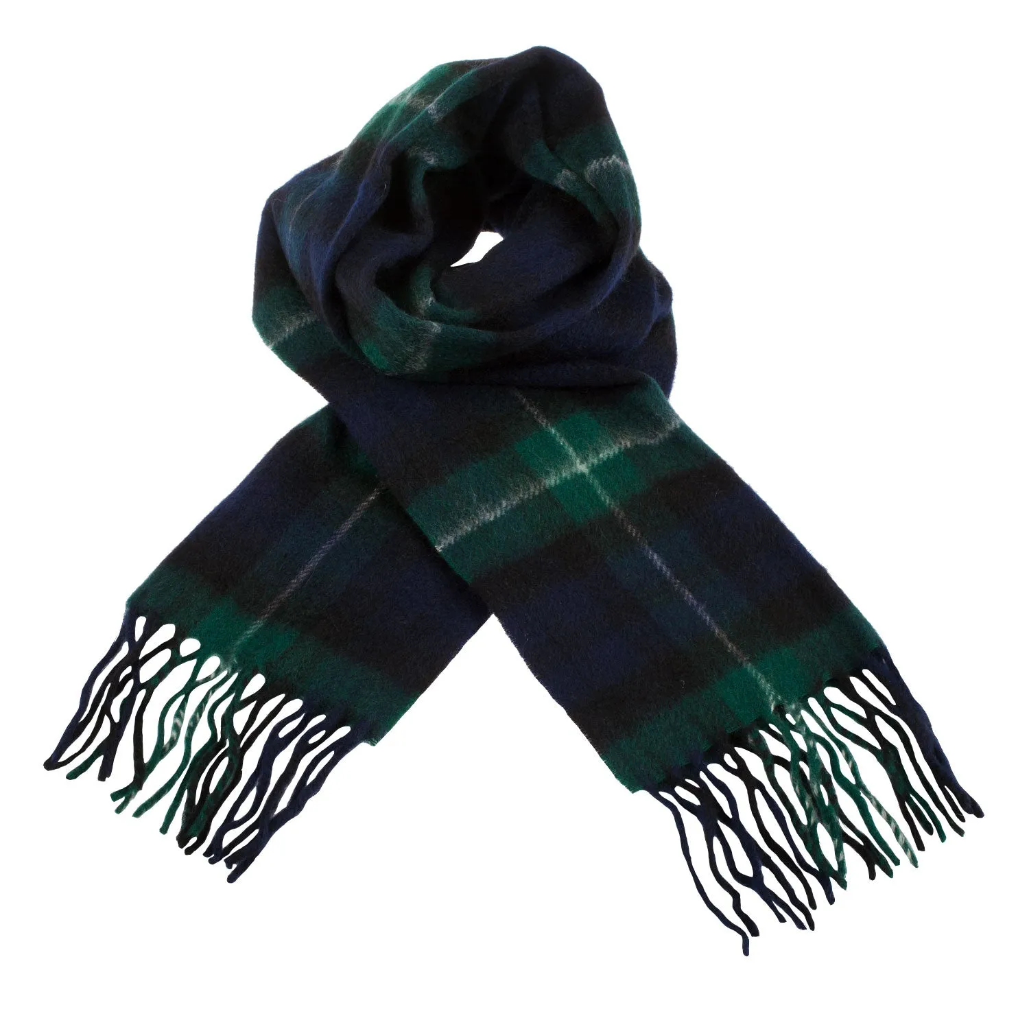 Cashmere Scottish Tartan Clan Scarf  Lamont