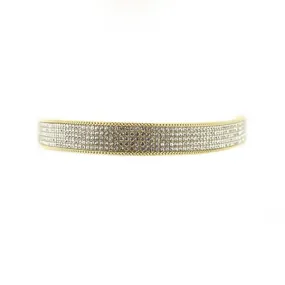 Chain Trim Diamond Choker NL