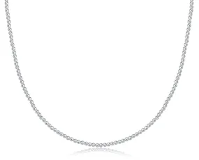 Choker Classic Sterling 2mm Bead