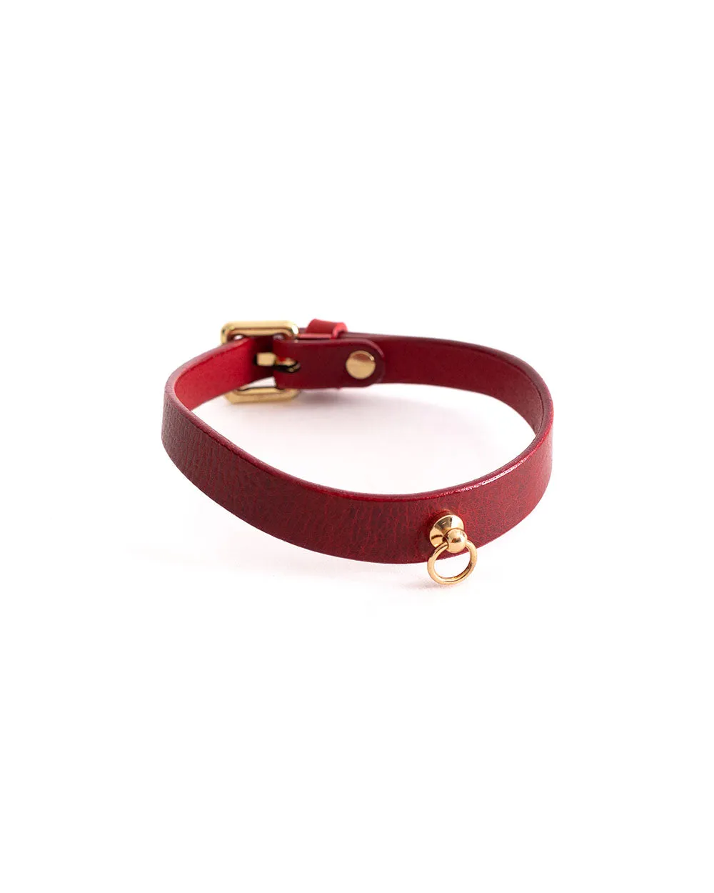 Choker "Delia" Red