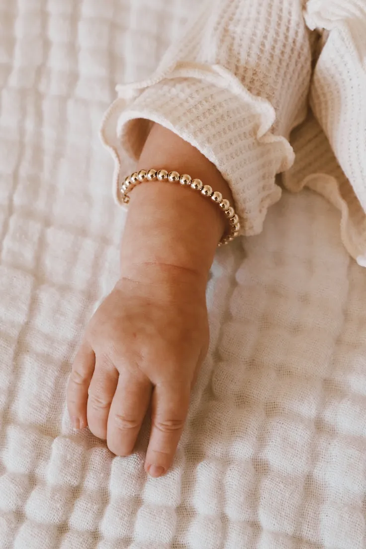 CHUNKY GOLD BABY BRACELET