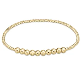 Classic Gold Bliss 2mm Bracelet 4mm