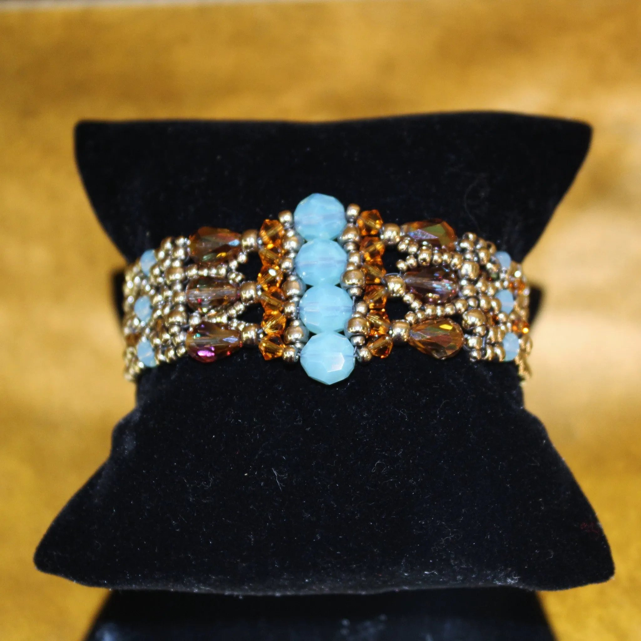 Crystal Beaded Bracelet