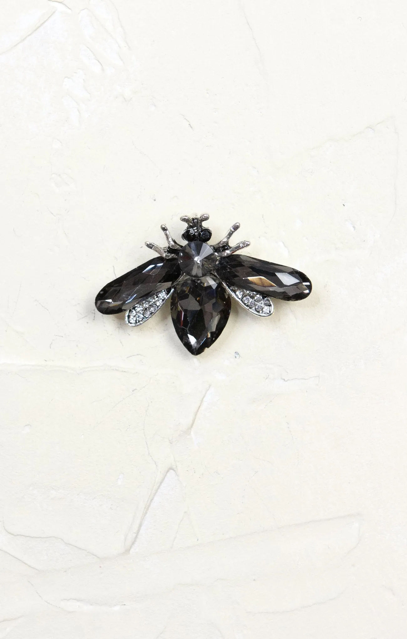 Crystal Insect Brooch