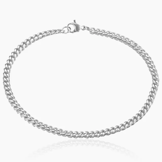 Cuban Bracelet (Silver) 3MM