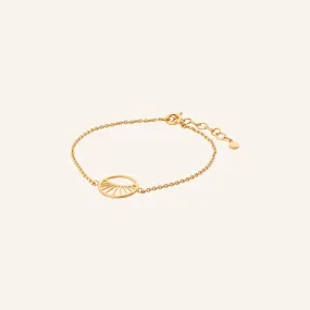 Daylight Bracelet in Gold-Plated Silver by Pernille Corydon