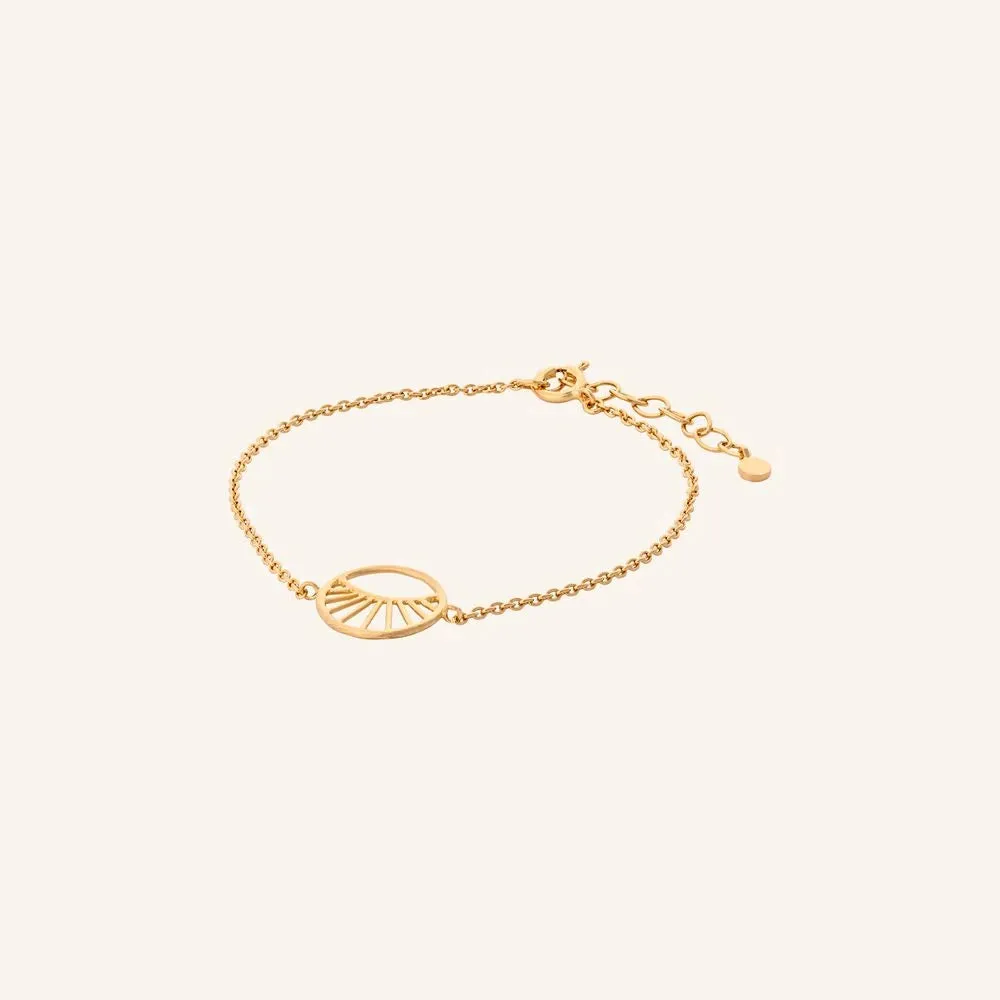 Daylight Bracelet in Gold-Plated Silver by Pernille Corydon