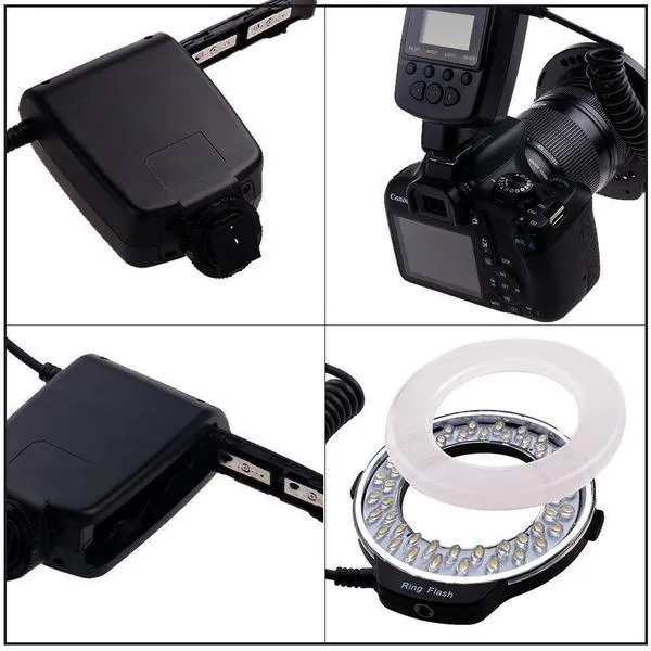 DazzleRing DSLR Camera Ring Light 48 LED