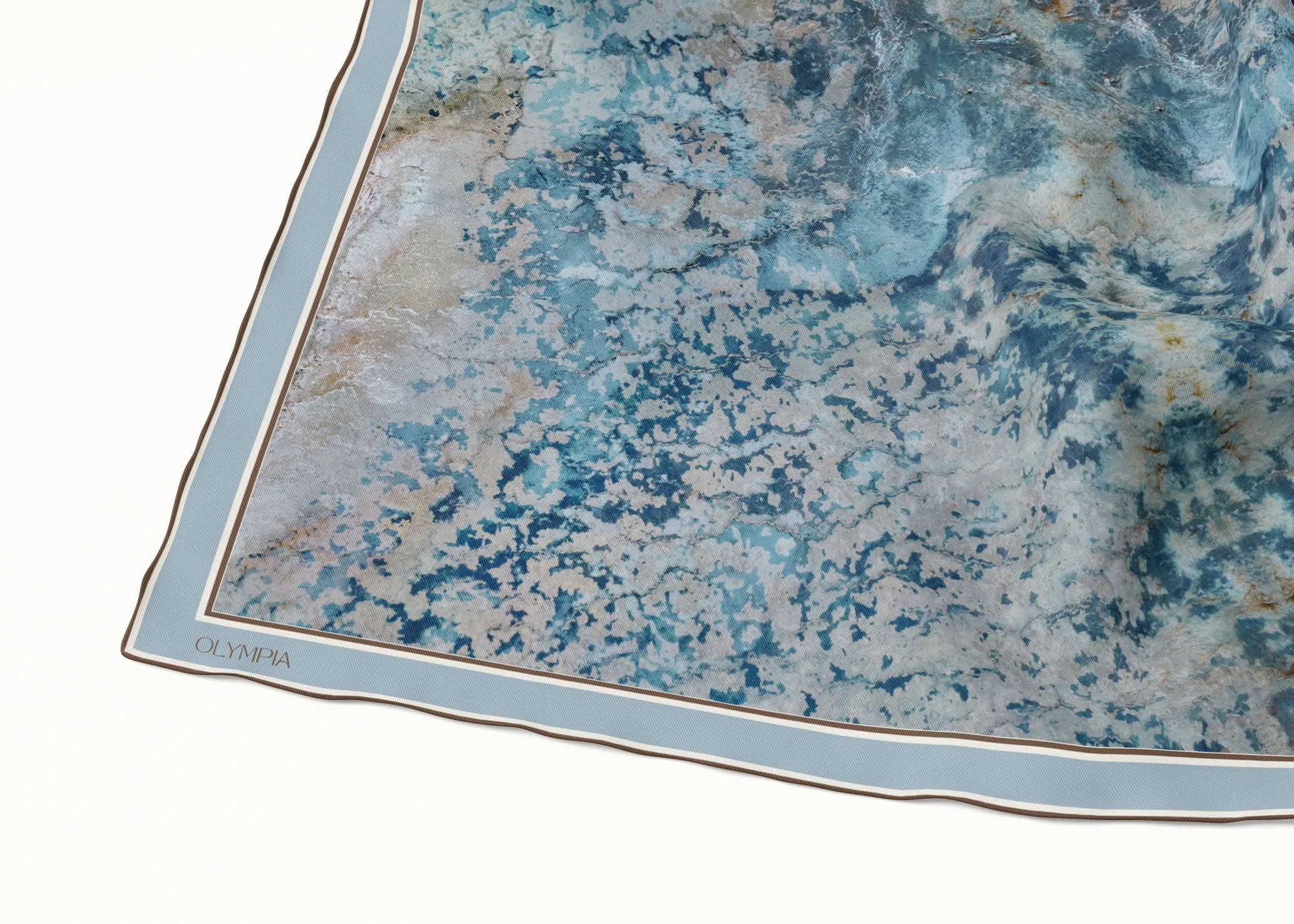 Delta Limited Edition Silk Scarf - 89x89cm | A/W 2024 Collection (NZ)