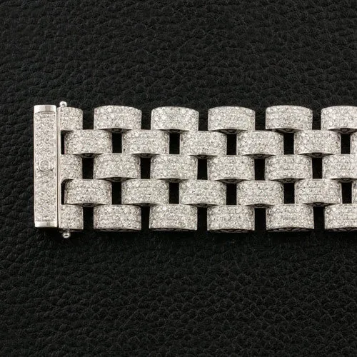 Diamond Panther style Bracelet