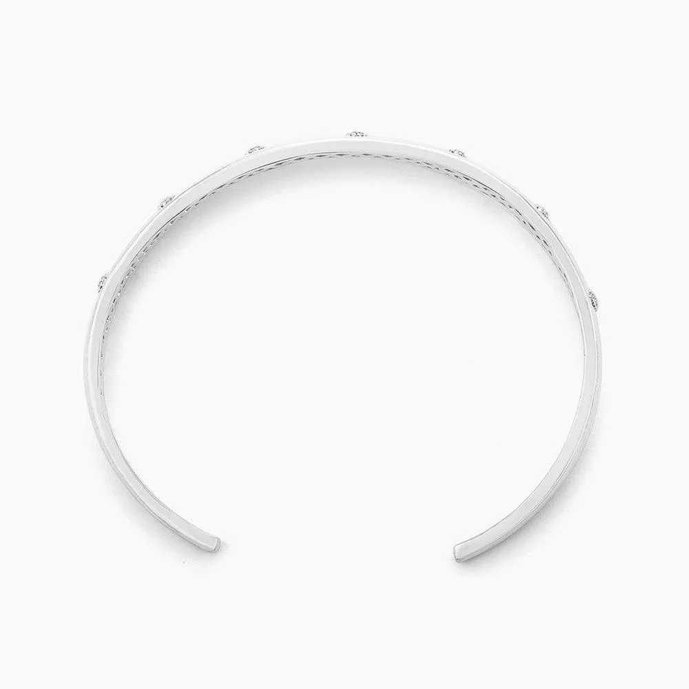 Ella Stein Lucky 7 Cuff Bracelet in Sterling Silver