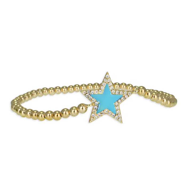 Ellie Star Bead Bracelet