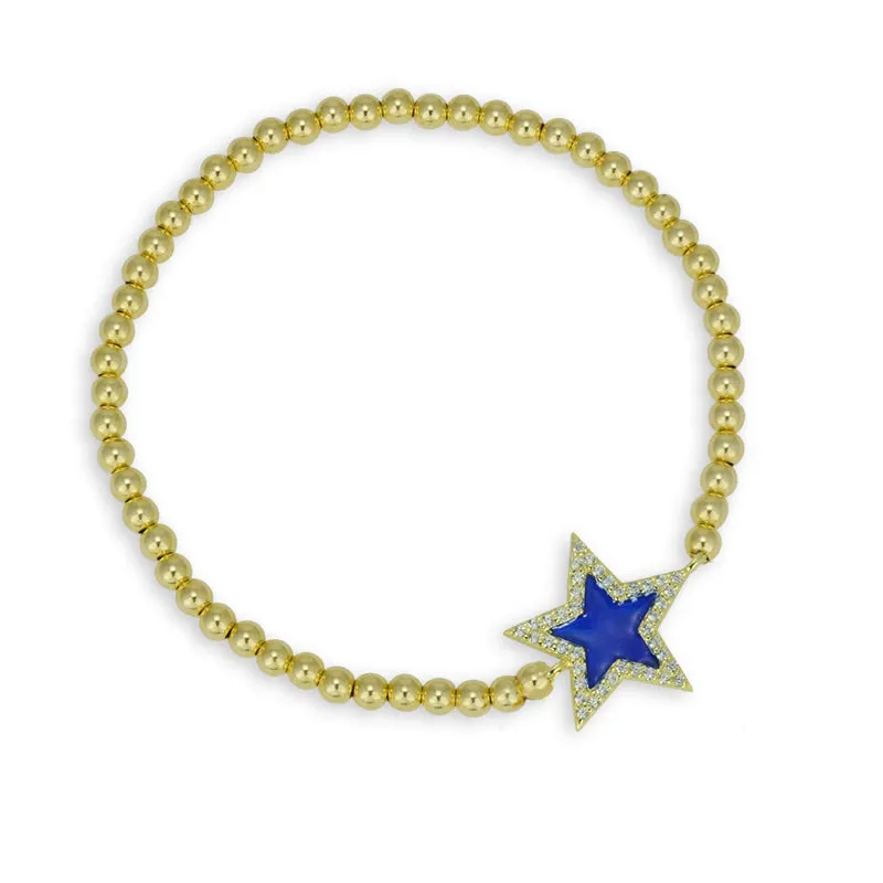 Ellie Star Bead Bracelet