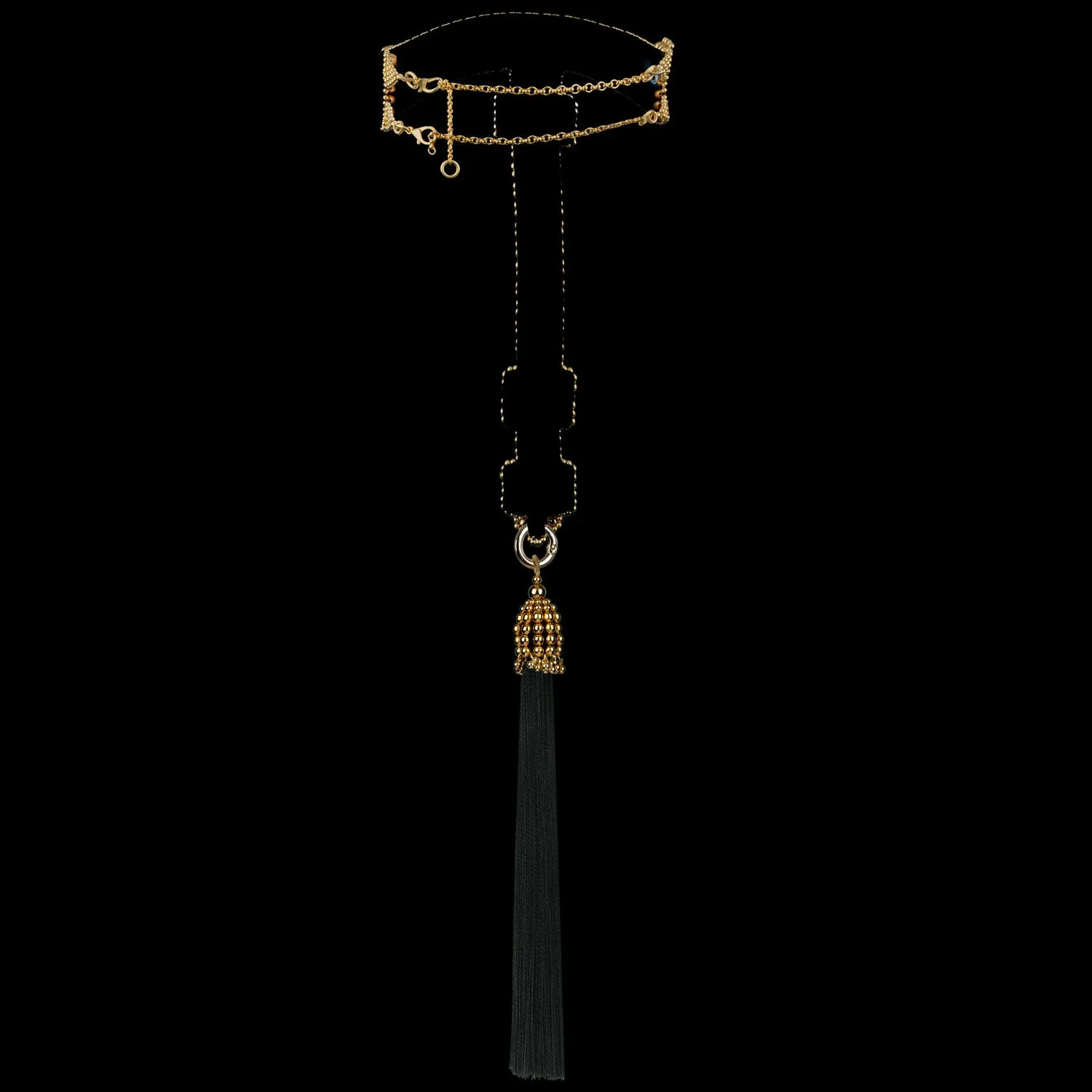 Elohim T-Choker in Gold