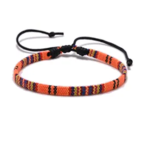 Ethnic Cotton Woven Bracelet 民族風編織手鍊 KJBR16227a