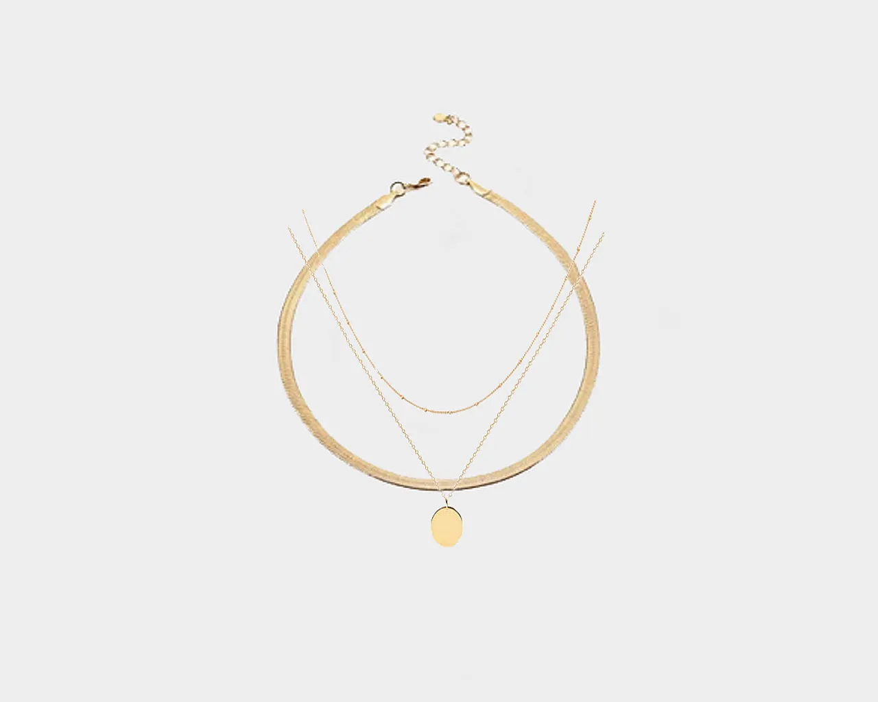 Exclusive Collection | Gold Necklace Multi Layer - The Park Avenue