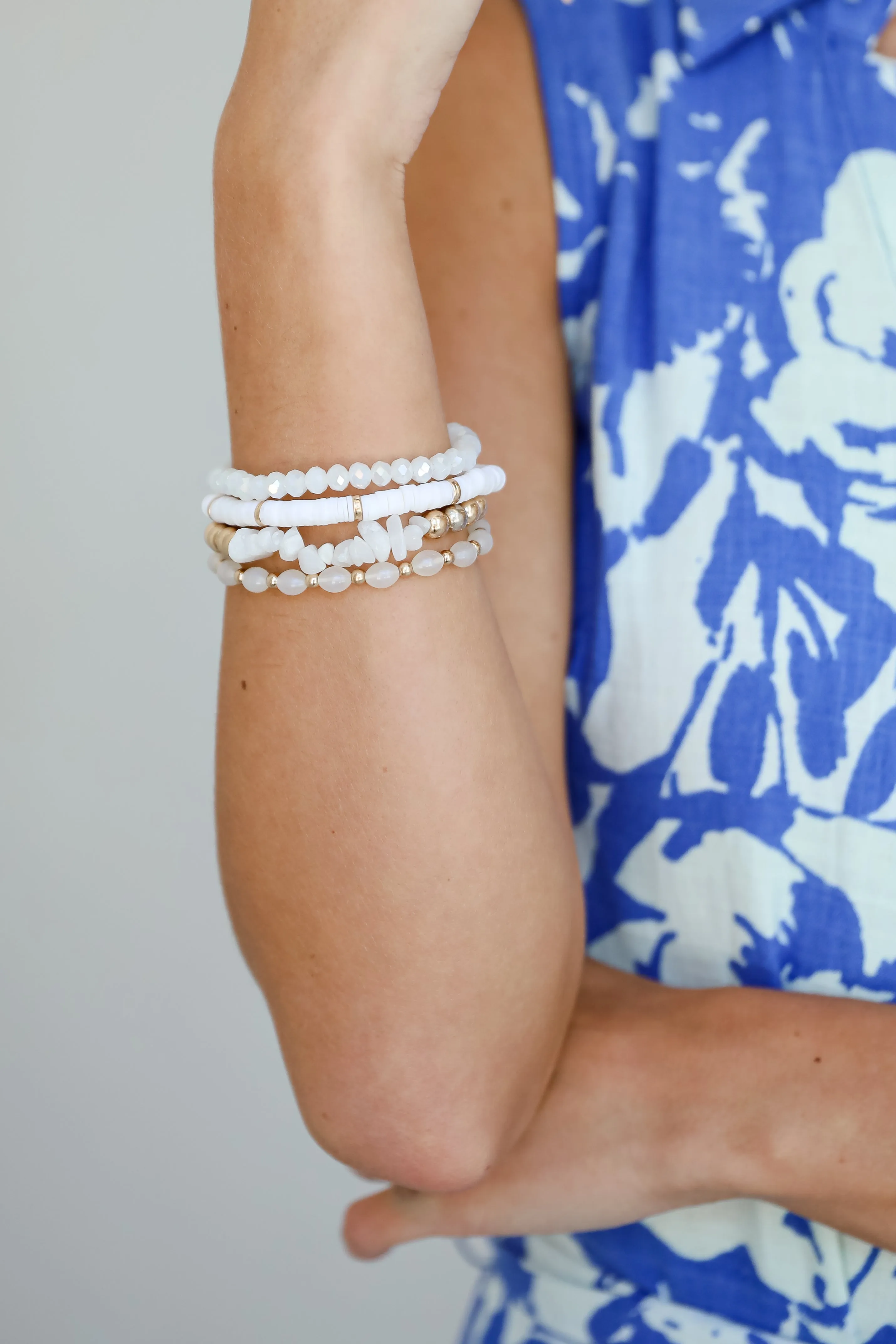 FINAL SALE - Natalia Beaded Bracelet Set