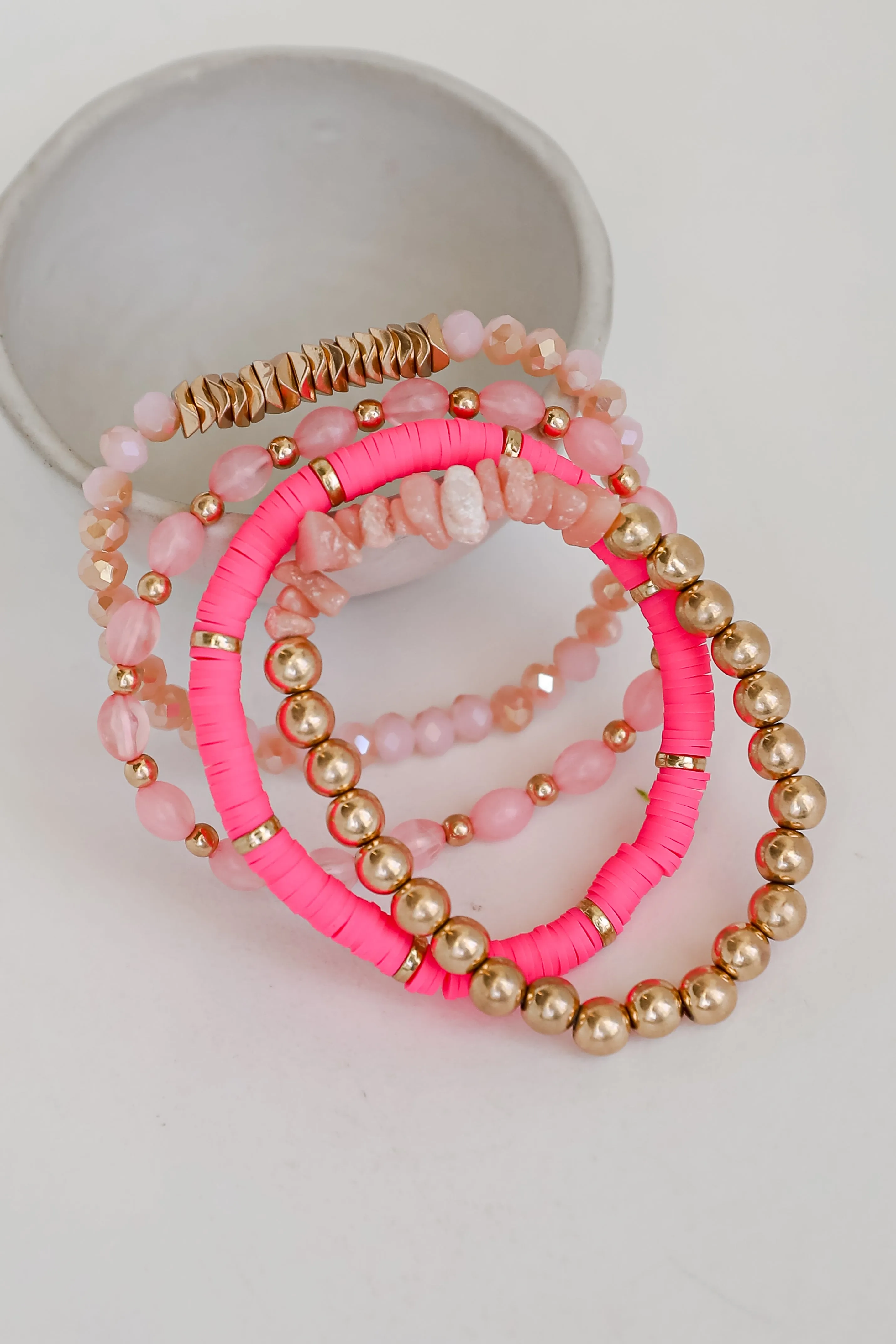 FINAL SALE - Natalia Beaded Bracelet Set