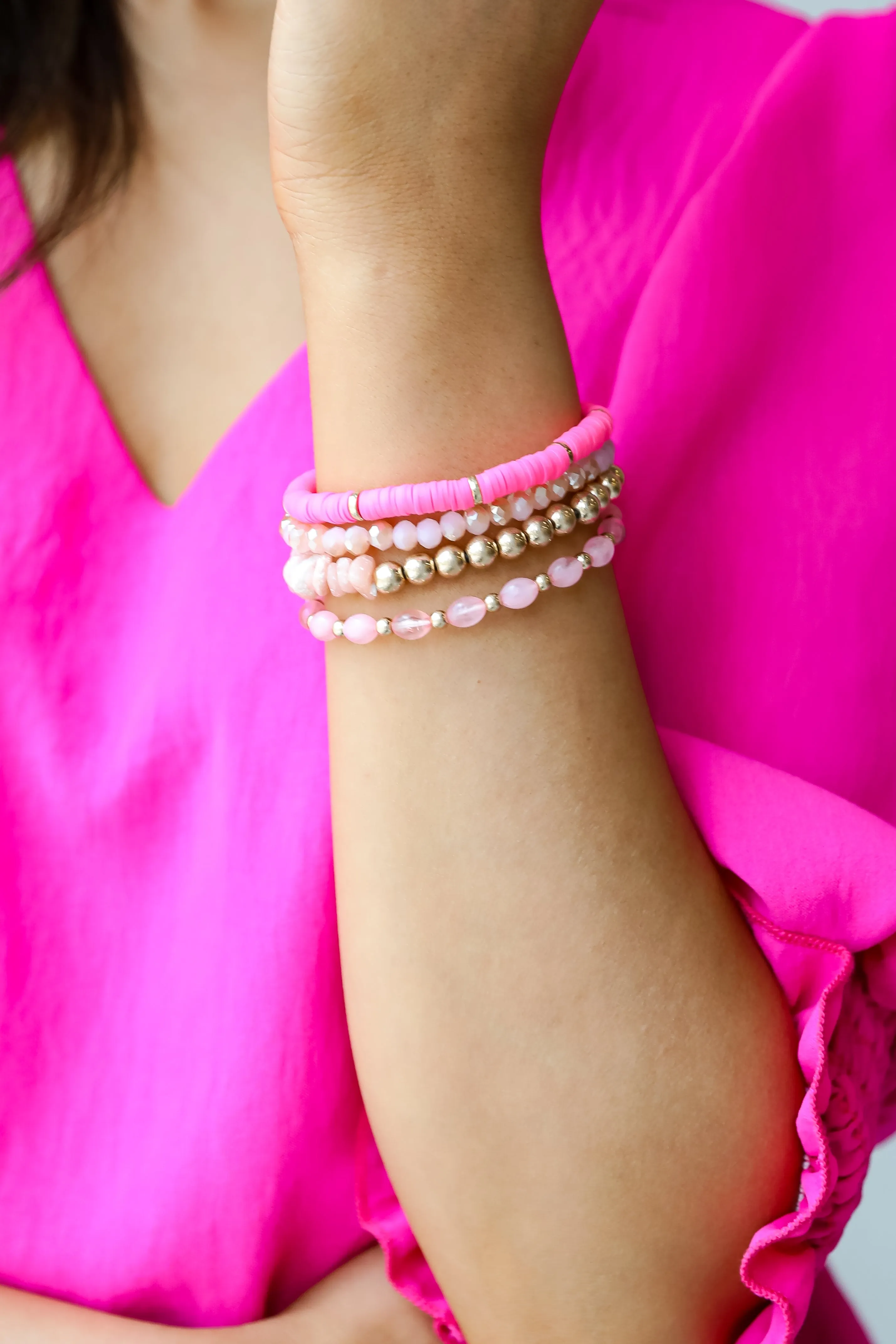 FINAL SALE - Natalia Beaded Bracelet Set