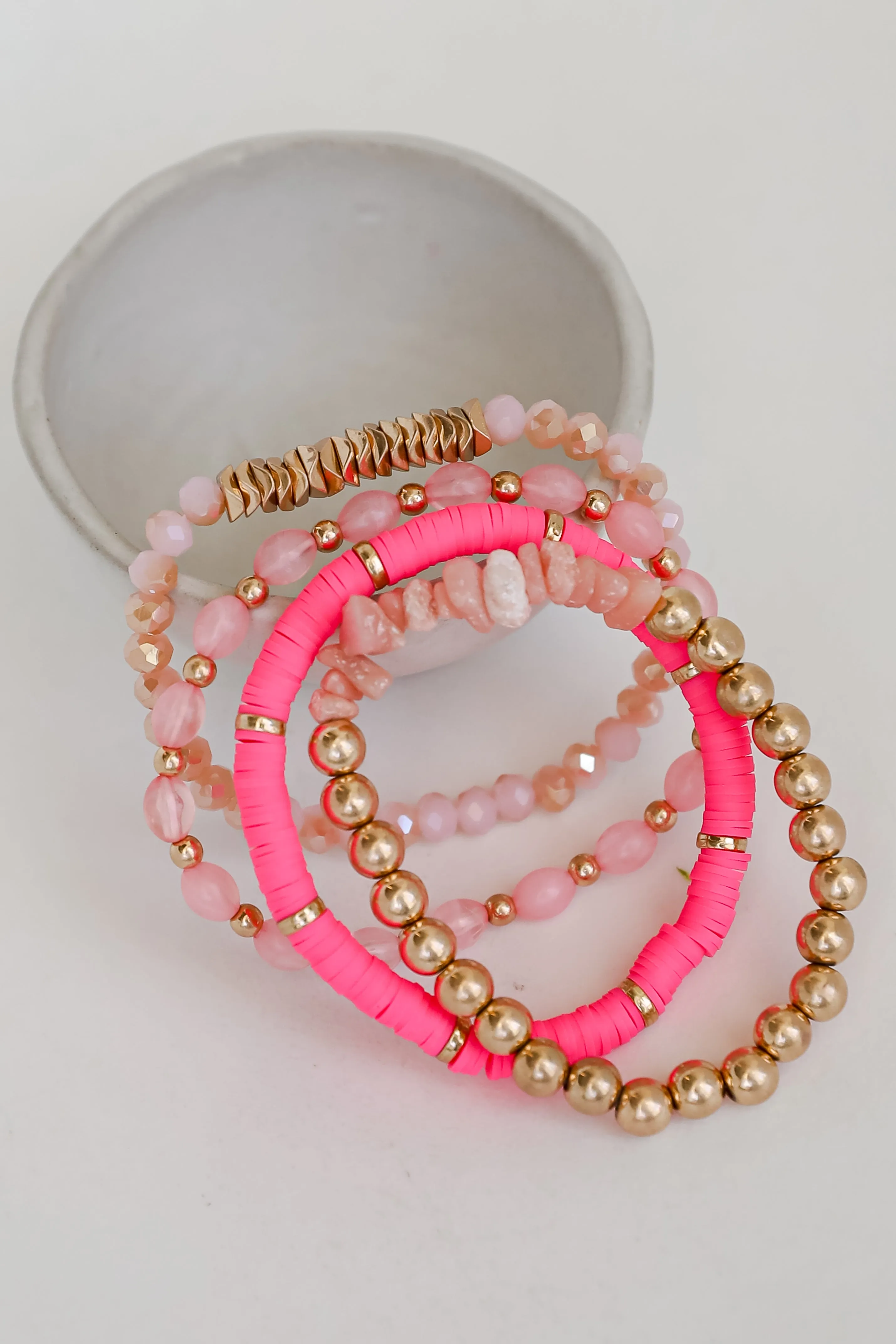 FINAL SALE - Natalia Beaded Bracelet Set