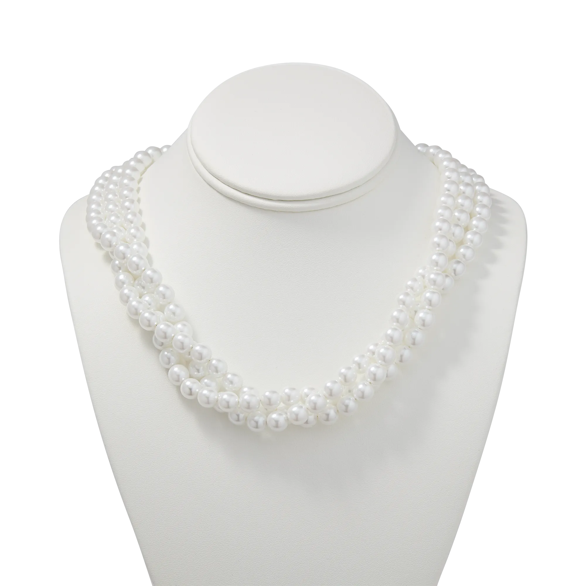 First Lady Jacqueline Kennedy's Three-stranded pearl necklace