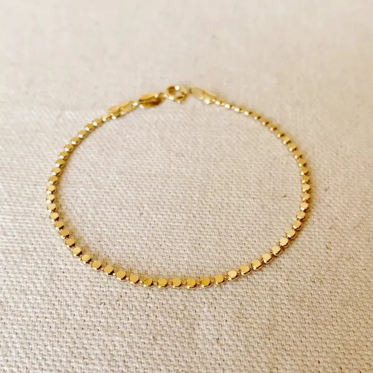 Flat Ball Bracelet