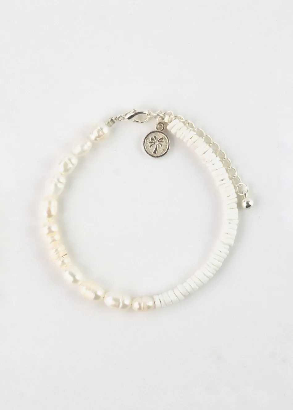 Flores Freshwater Pearl Beaded Bracelet