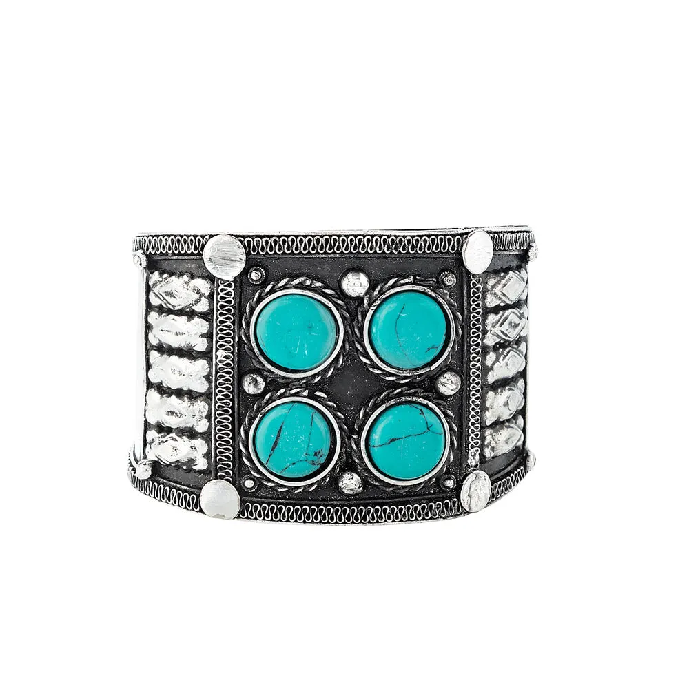 Four Corners Cuff Bracelet